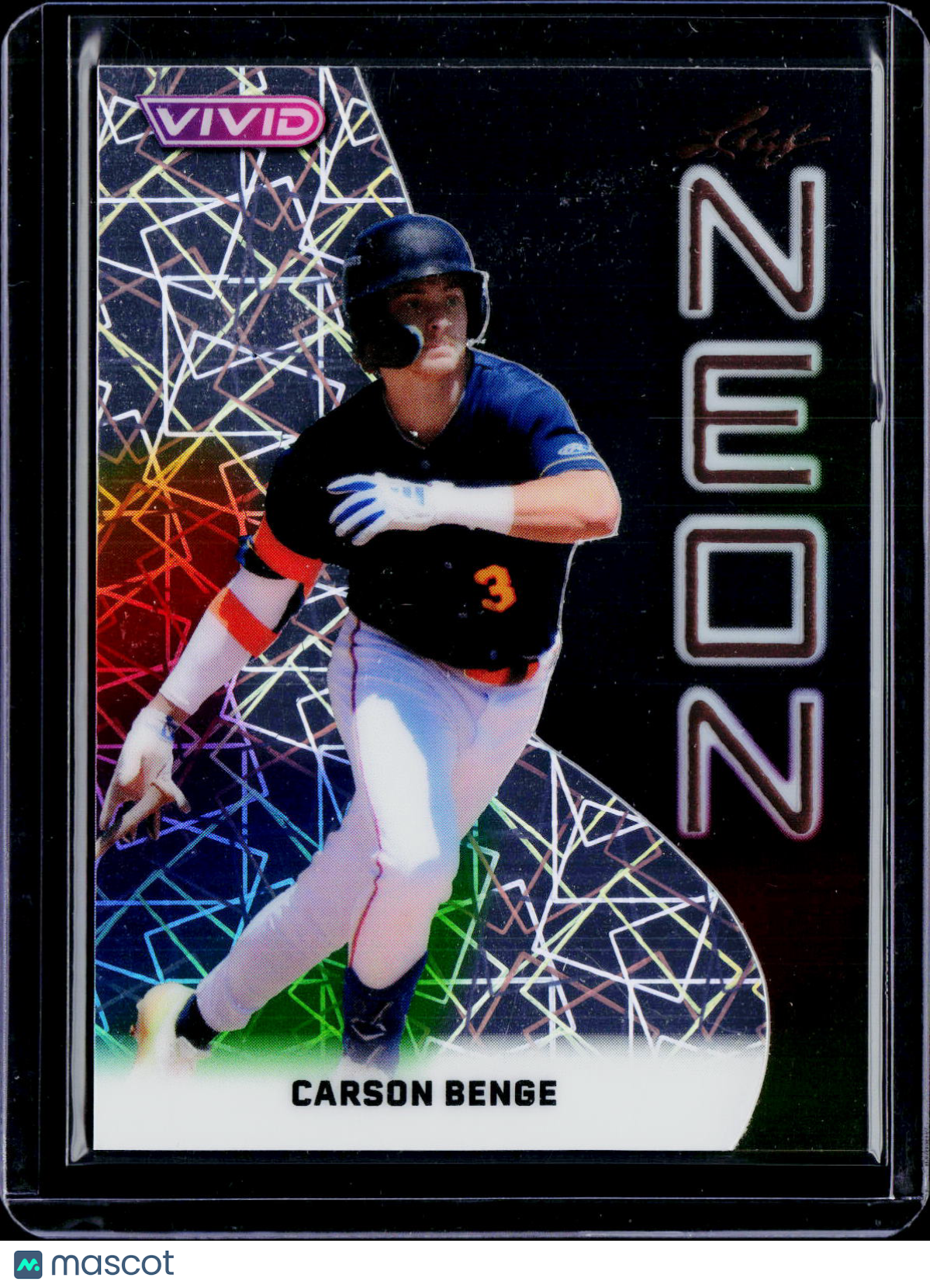 2025 Leaf Vivid Carson Benge Neon Bronze 1/1