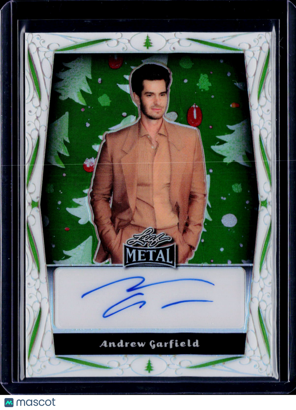 2023 Leaf Metal Andrew Garfield Christmas Auto 2/2