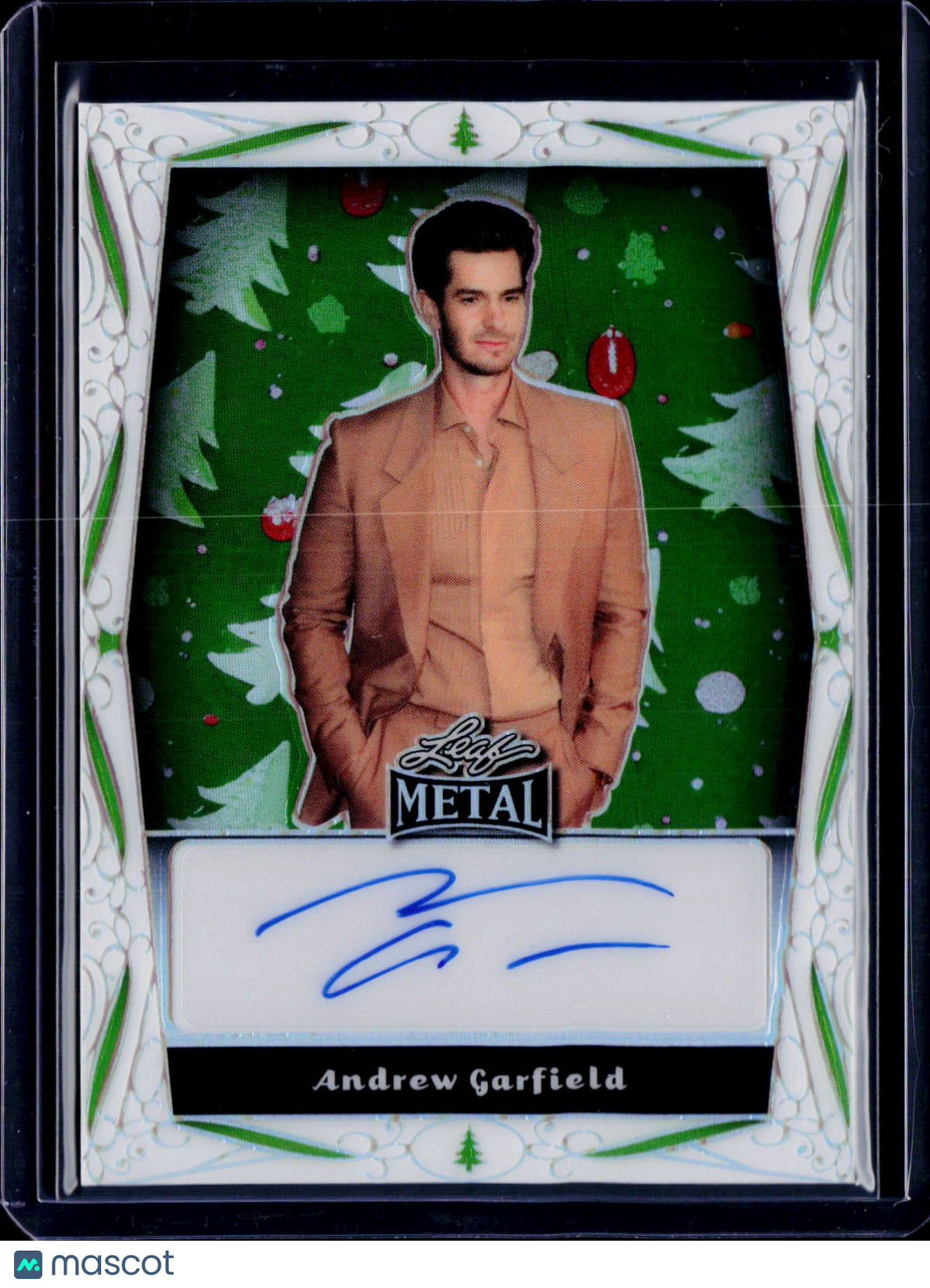2023 Leaf Metal Andrew Garfield Christmas Auto 2/2