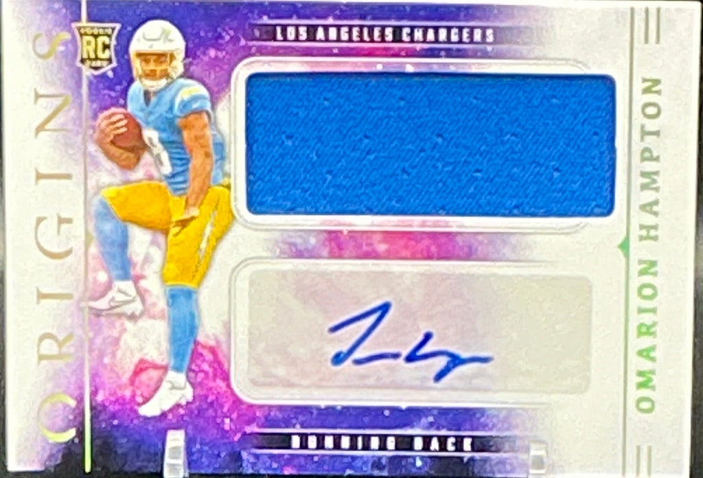 2025 Panini Origins Omarion Hampton RPA