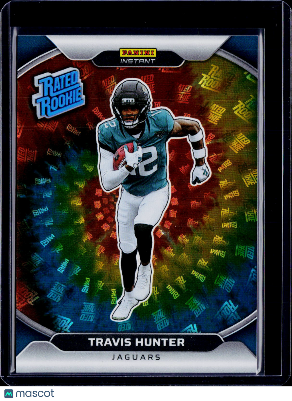 2025 Panini Instant Travis Hunter Rated Rookie Tie-Dye /25