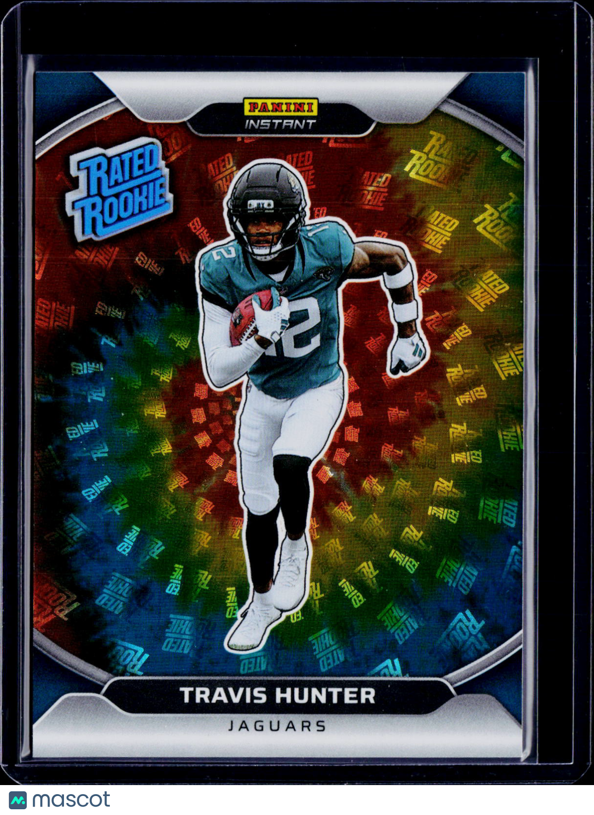 2025 Panini Instant Travis Hunter Rated Rookie Tie-Dye /25