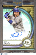 2025 Topps Five Star Bobby Witt Jr. Auto 20/75