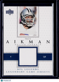 2000 Upper Deck Troy Aikman Legendary Jersey Cowboys