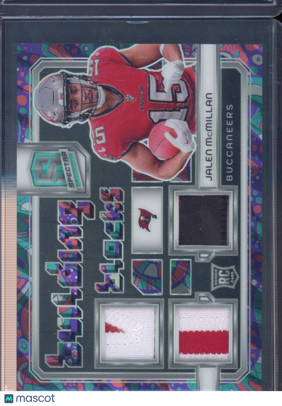 2024 Spectra Jalen McMillan Building Blocks Patch 5/5 RC