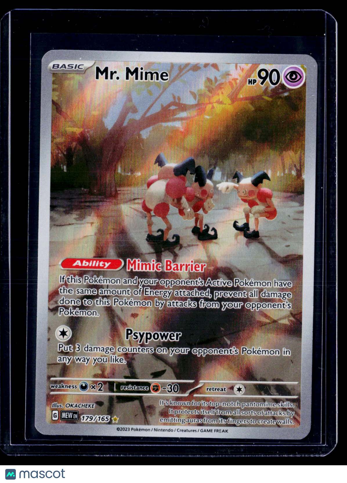Pokemon Mr. Mime 179 165