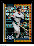 2026 Topps Chrome Cole Young Rookie Gold Geometric 47/50 RC