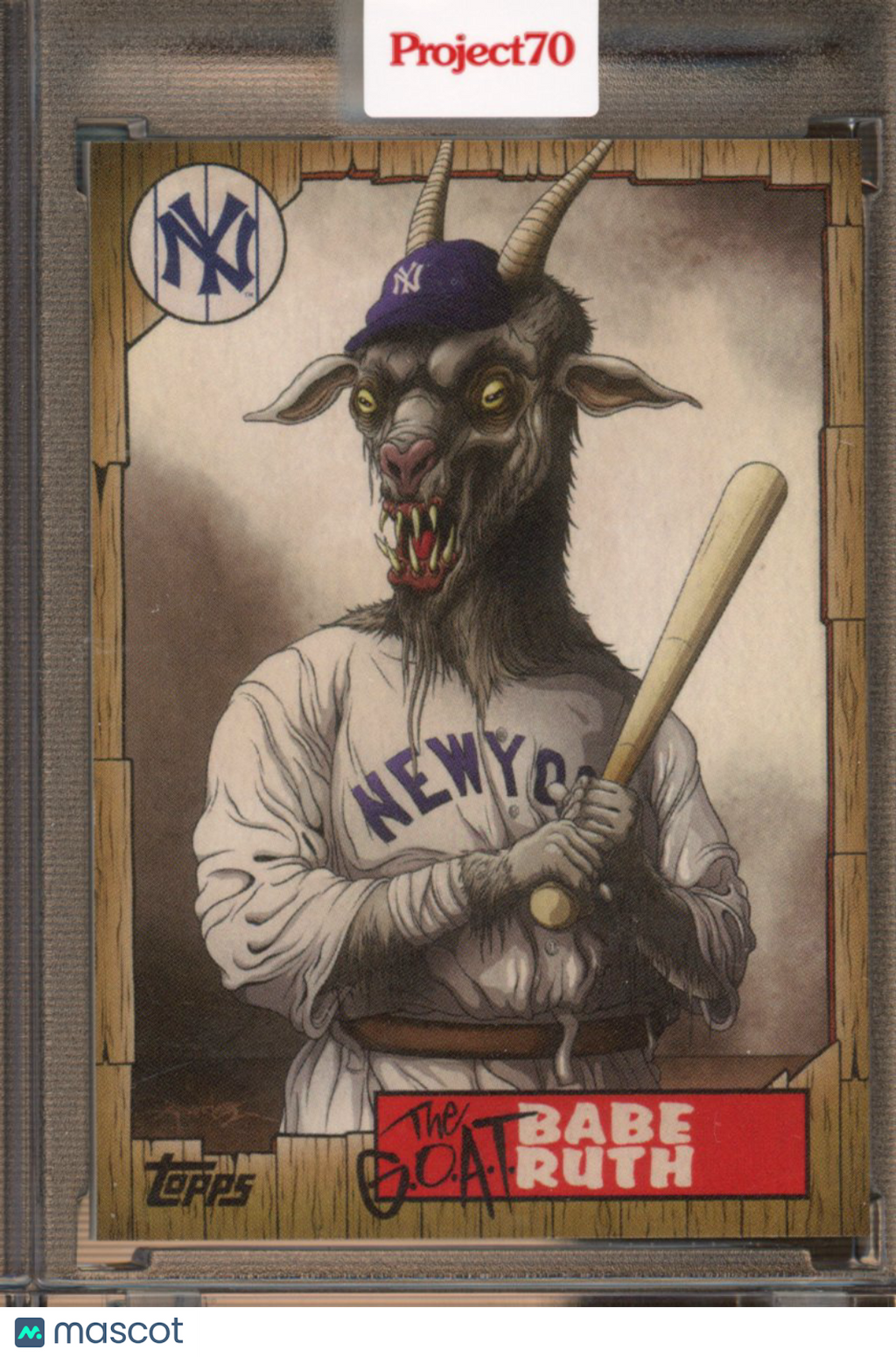 2021 Topps Project 20 Babe Ruth Alex Pardee 666