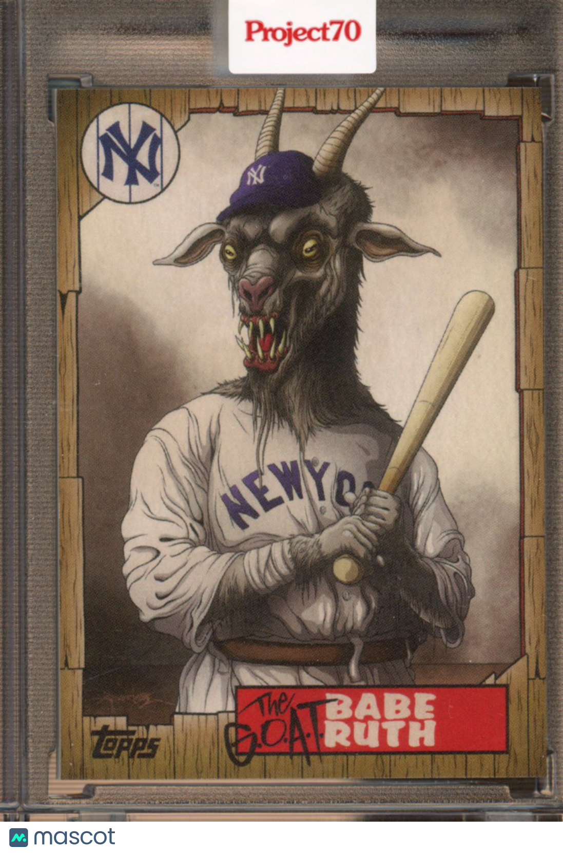 2021 Topps Project 20 Babe Ruth Alex Pardee 666