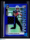 2025 Donruss Optic Tetairoa McMillan Rookie Phenom Blue Pulsar Patch