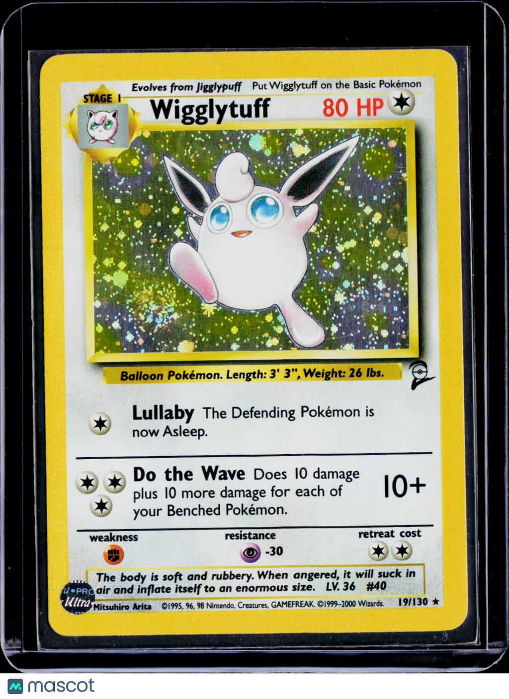 Wigglytuff Holo 19/130