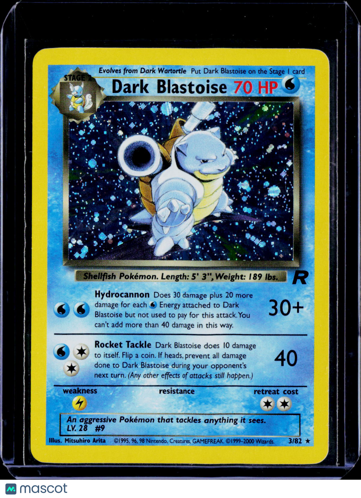Dark Blastoise 3/82