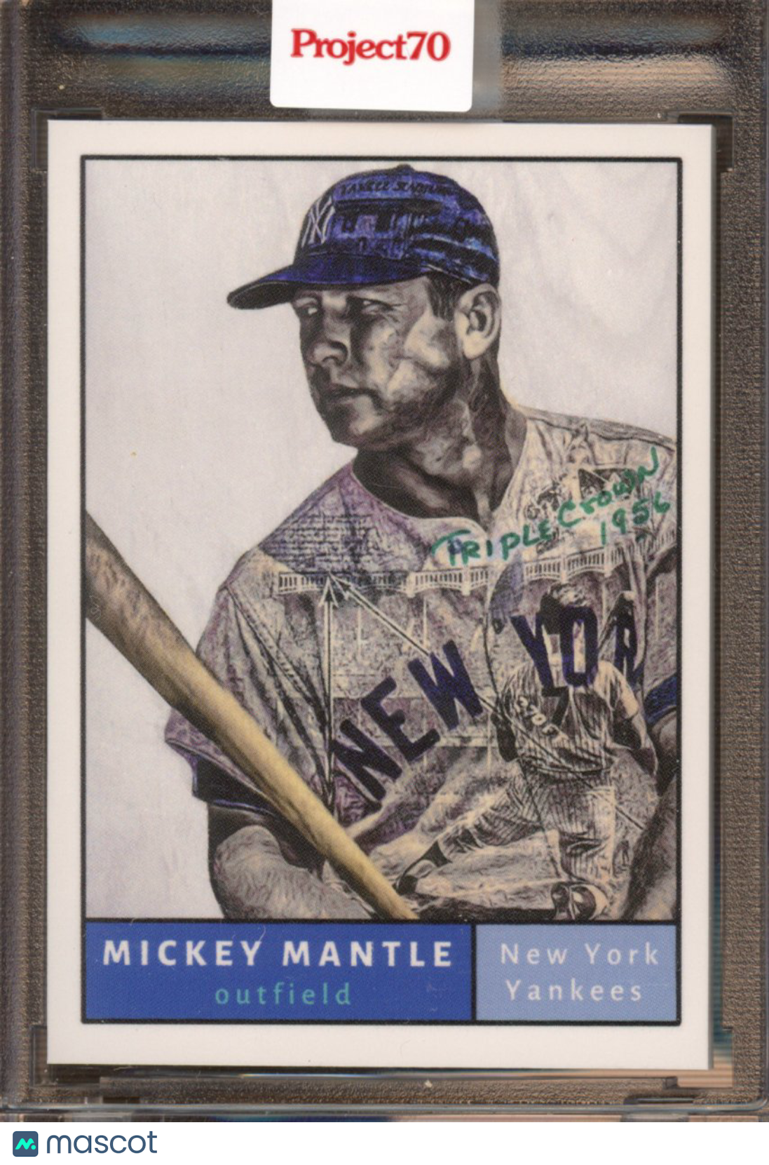 2021 Topps Project 70 Mickey Mantle Lauren Taylor 473