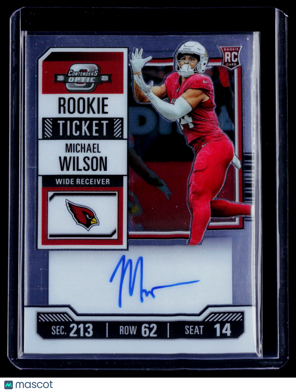 2023 Contenders Optic Michael Wilson Rookie Auto RC