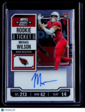 2023 Contenders Optic Michael Wilson Rookie Auto RC