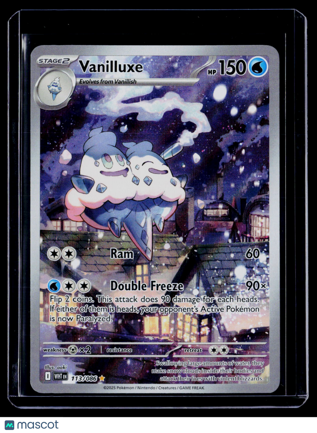 Pokemon Vanilluxe 113/086