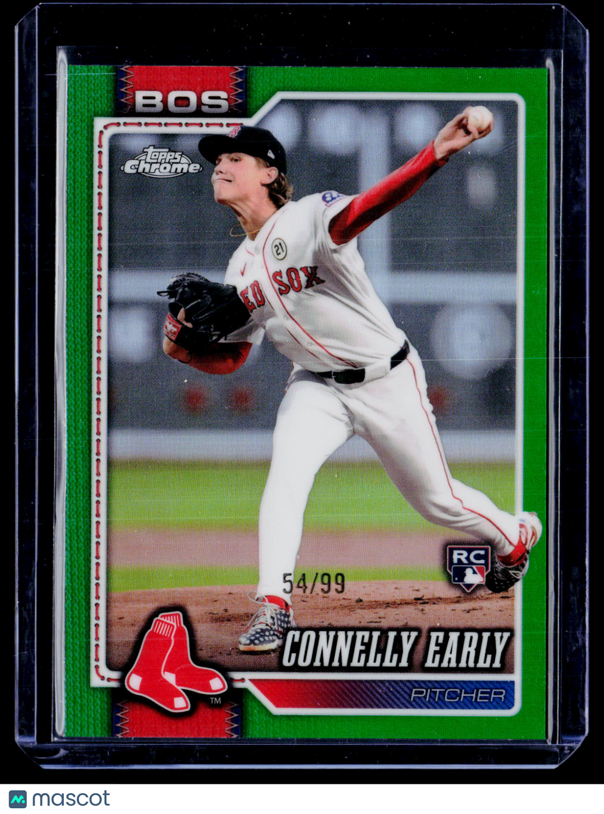 2026 Topps Chrome Connelly Early Rookie Green Refractor 54/99