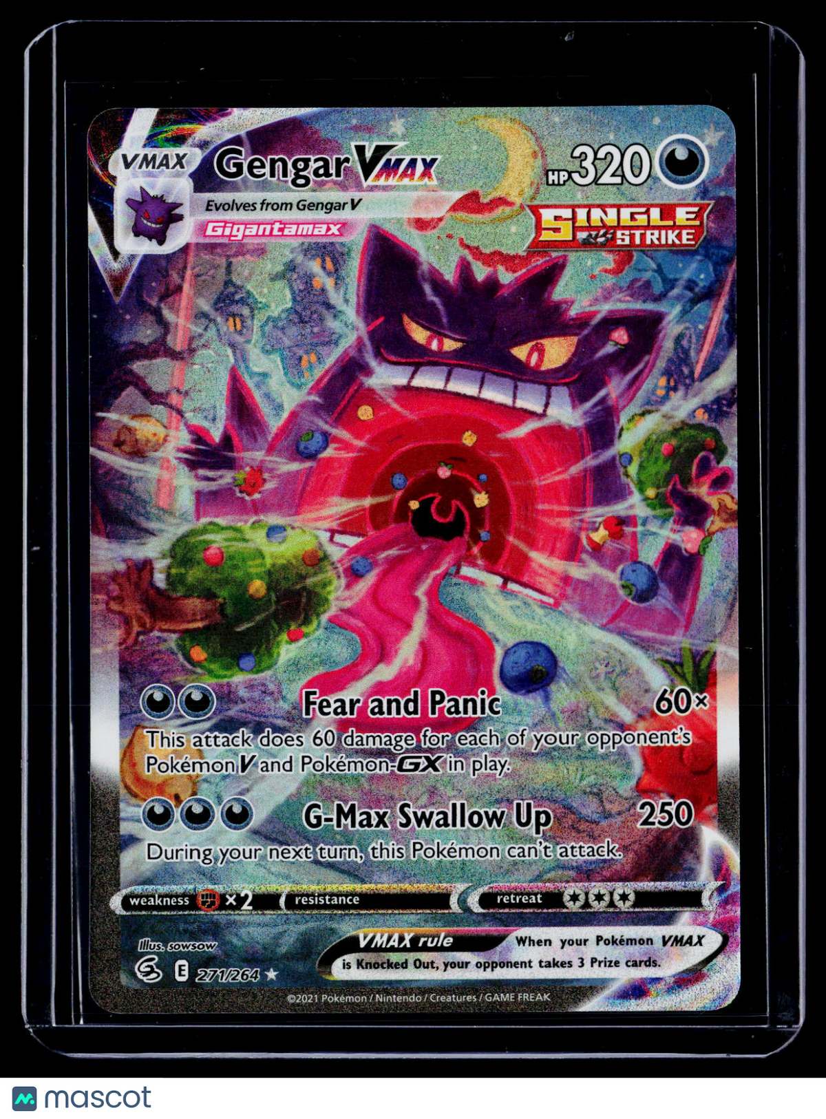 Pokemon Gengar VMax 271/264