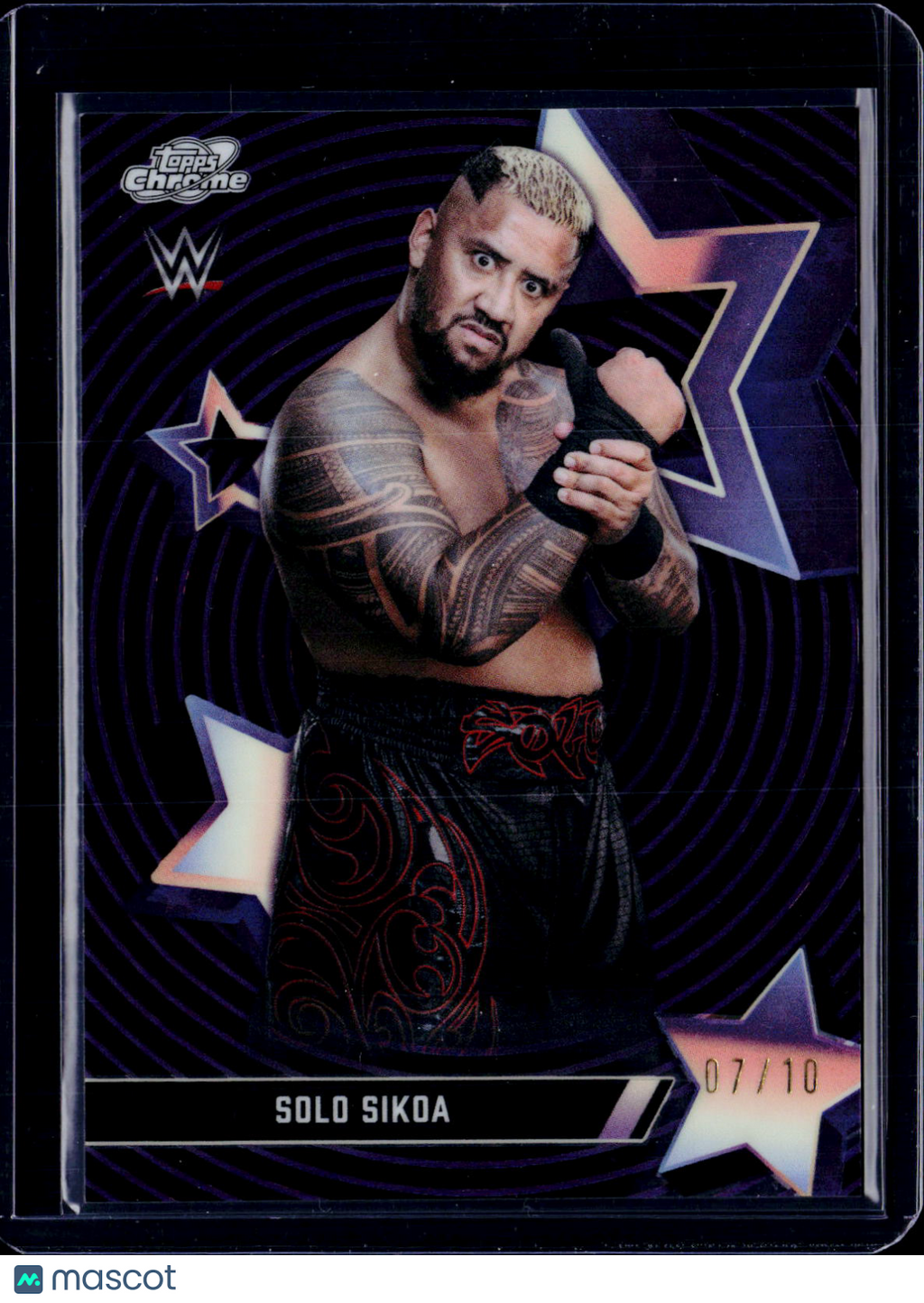2026 Topps Chrome WWE Solo Sikda 07/10