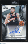 2025 Topps Chrome Black Ivica Zubac Refractor Auto 129/299
