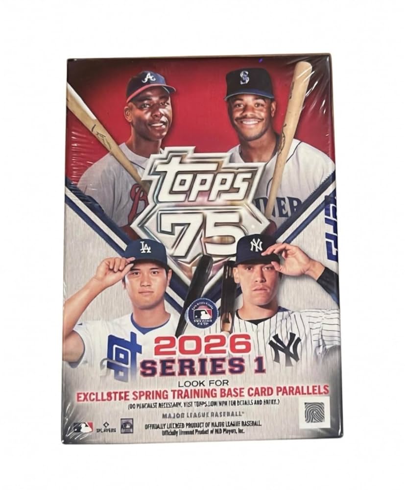 2026 Topps 75 Series One MLB Blaster Box