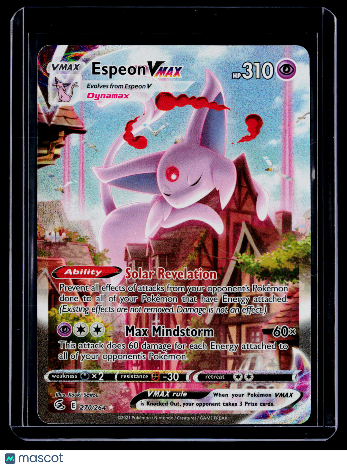 Pokemon Espeon V Max 270/264