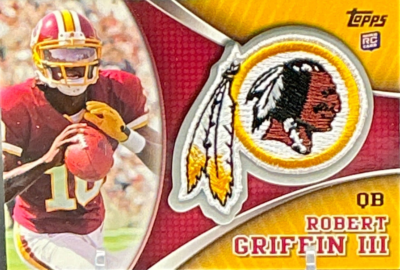 2012 The Topps Robert Griffin III Game Worn Patch