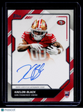 2026 Topps Flagship Kaelon Black Rookie First Signatures Auto RC