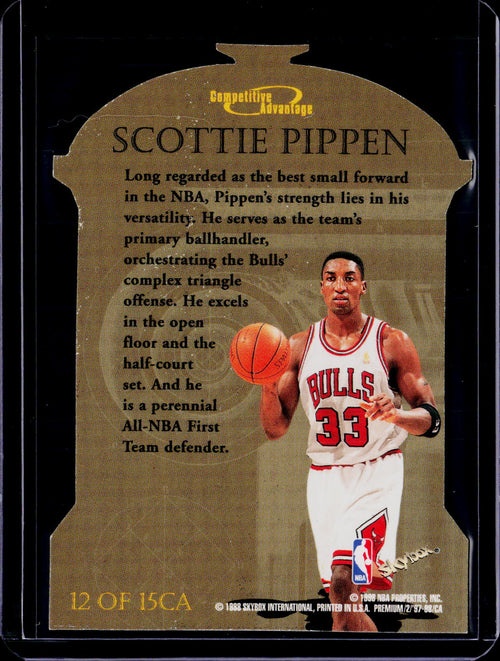 1997-98 SkyBox Premium Scottie Pippen Competitive Advantage