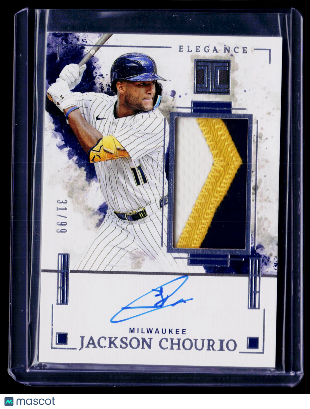 2025 Impeccable Jackson Chourio Patch Auto 31/99