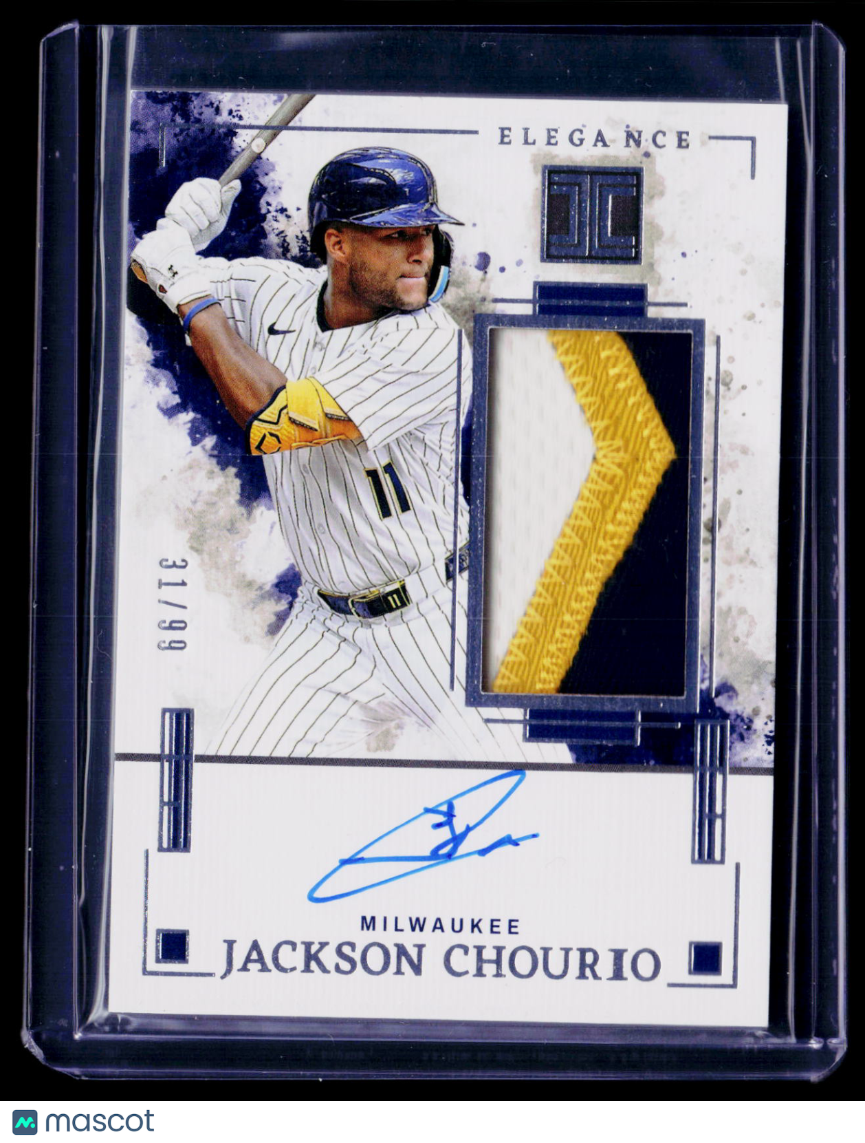 2025 Impeccable Jackson Chourio Patch Auto 31/99