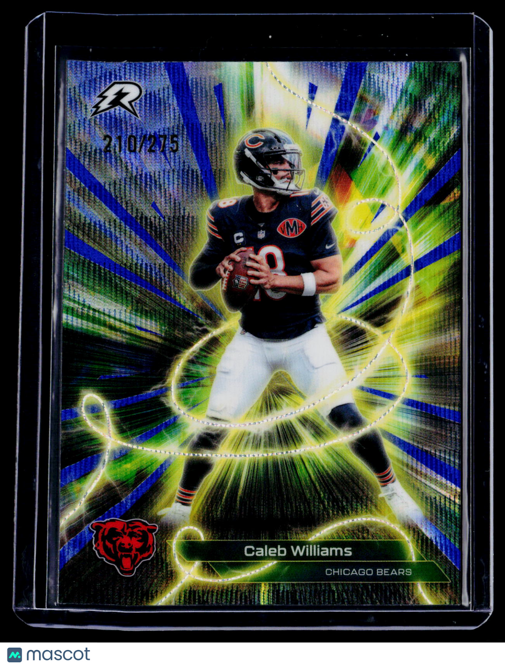2025 Topps Resurgence Caleb Williams Blue Surge Conductors 210/275