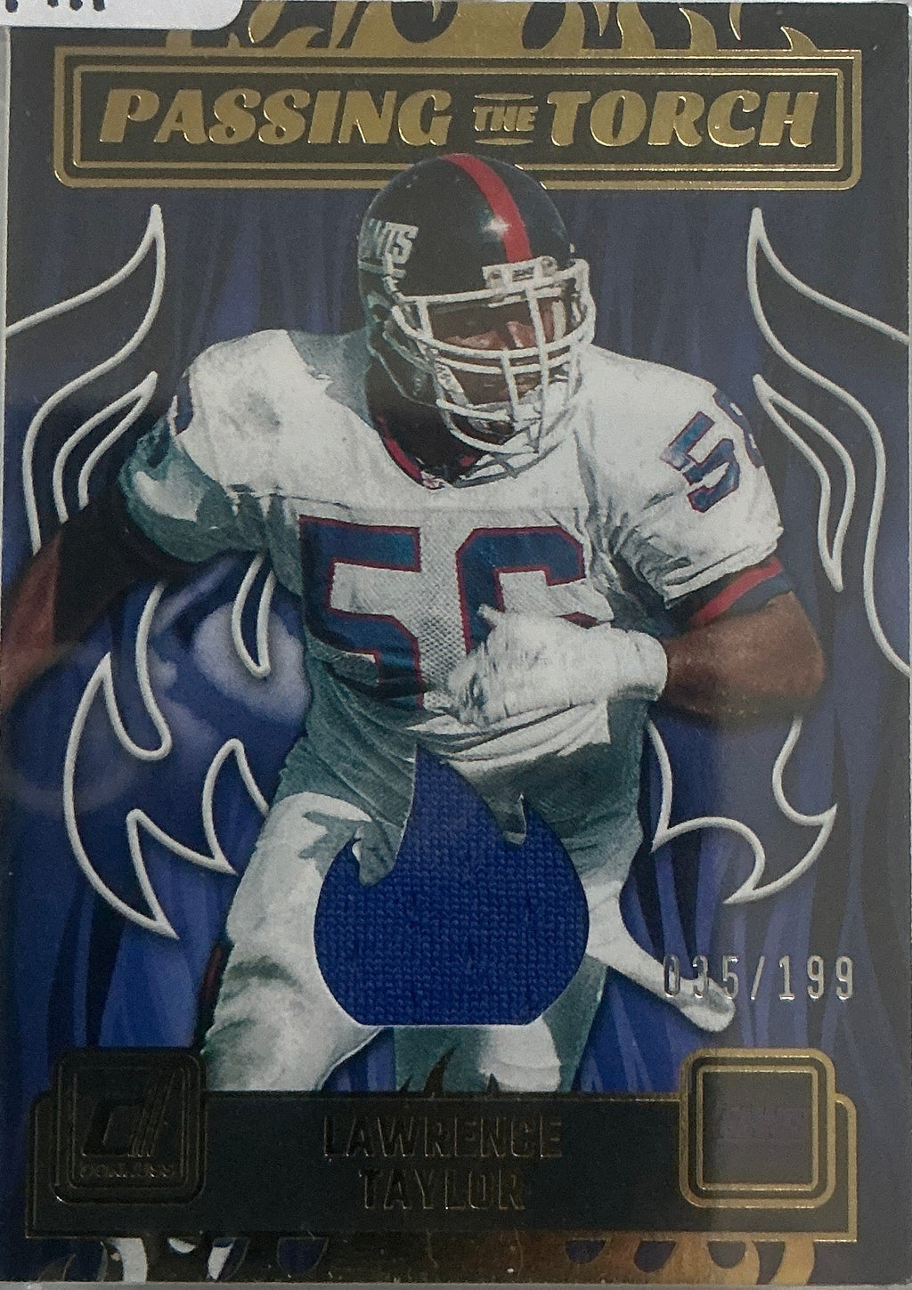 2023 Panini Donruss Football Lawrence Taylor Dexter Lawrence Passing The Torch 035/199