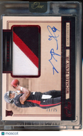 2024 Panini One Michael Penix Jr Rookie Patch Auto 71/75