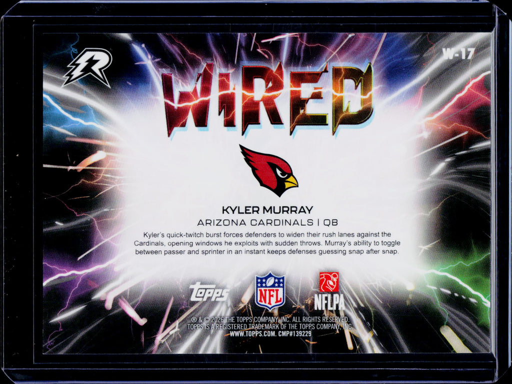 2025 Topps Resurgence Kyler Murray Wired Case Hit