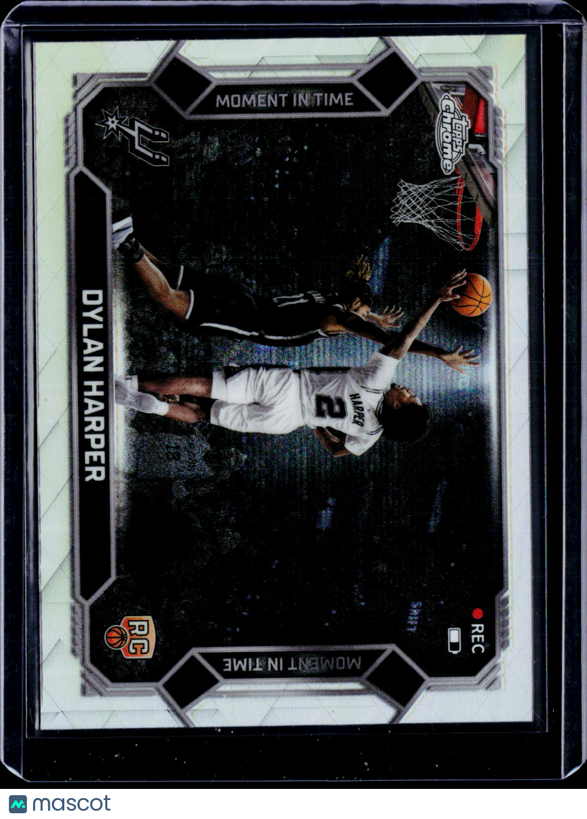 2025-26 Topps Chrome Update Dyaln Harper Moment In Time Refractor