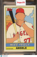 2021 Topps Project 70 Mike Trout Fucci 27