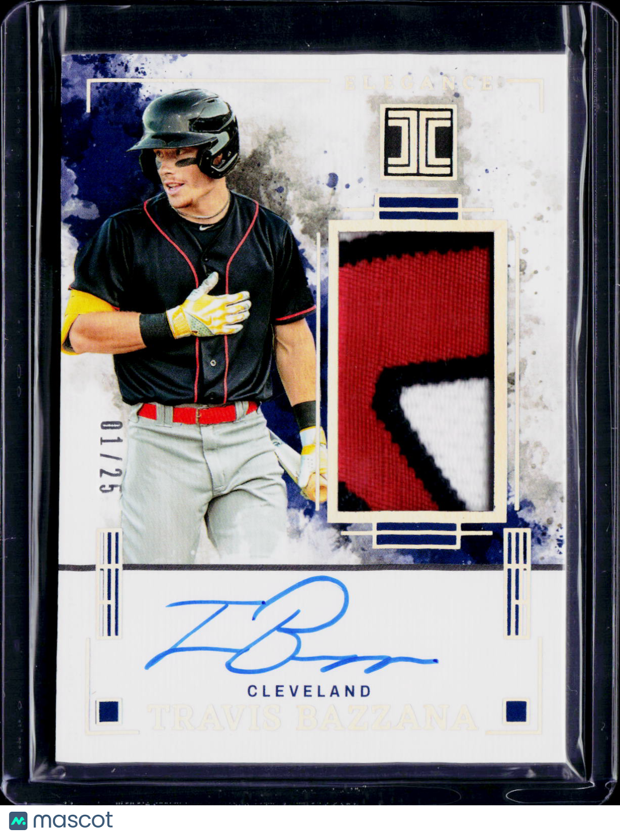 2025 Impeccable Baseball Travis Bazzana Elegance Patch Auto /25