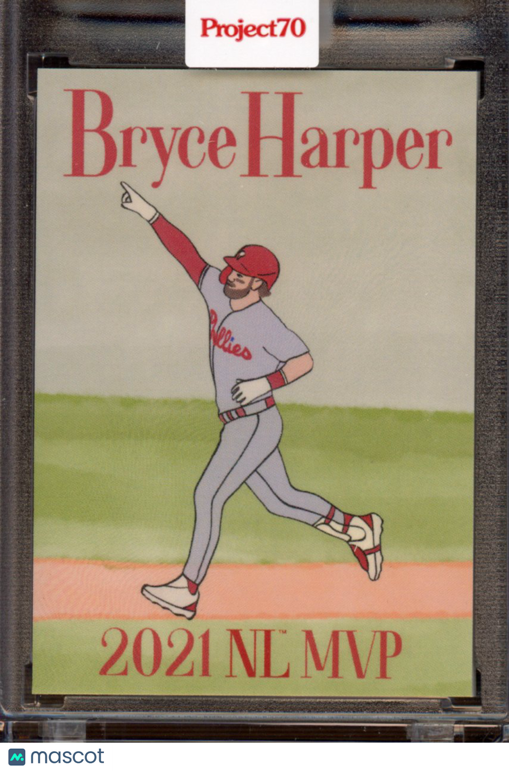 2021 Topps Project 70 Bryce Harper Oldmanalan 830
