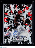 2025 Topps Resurgence Quinshon Judkins Rookie Black & White Auto 365/375 RC