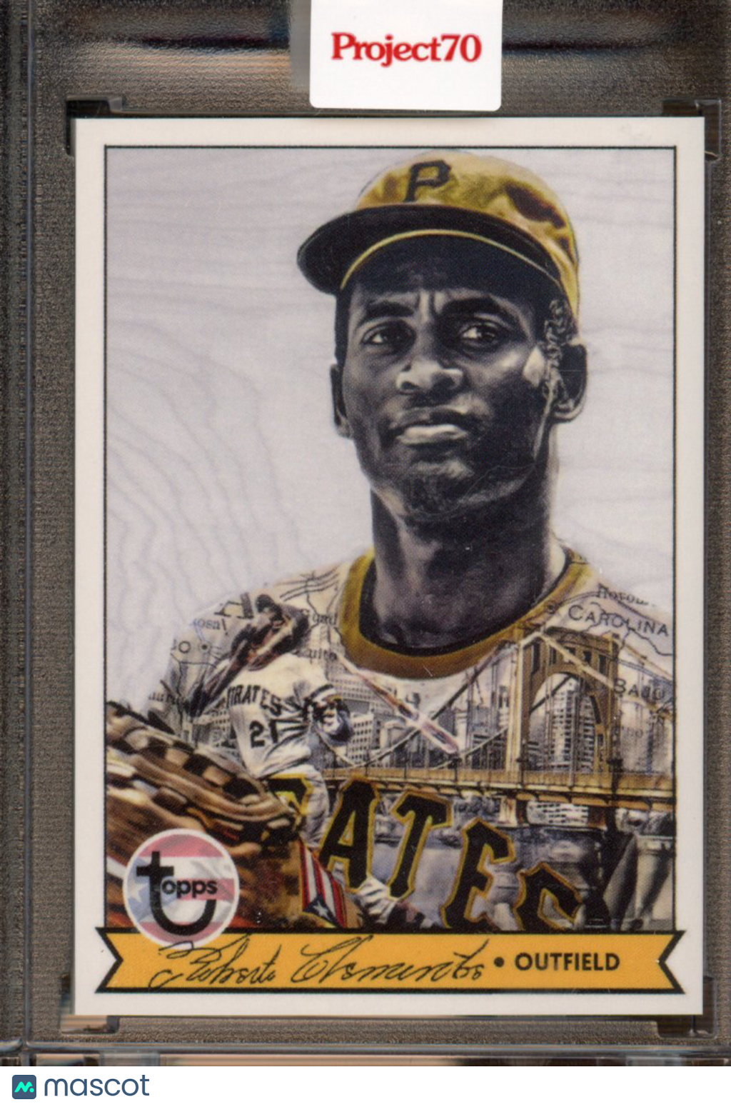 2021 Topps Project 70 Roberto Clemente Lauren Taylor 896