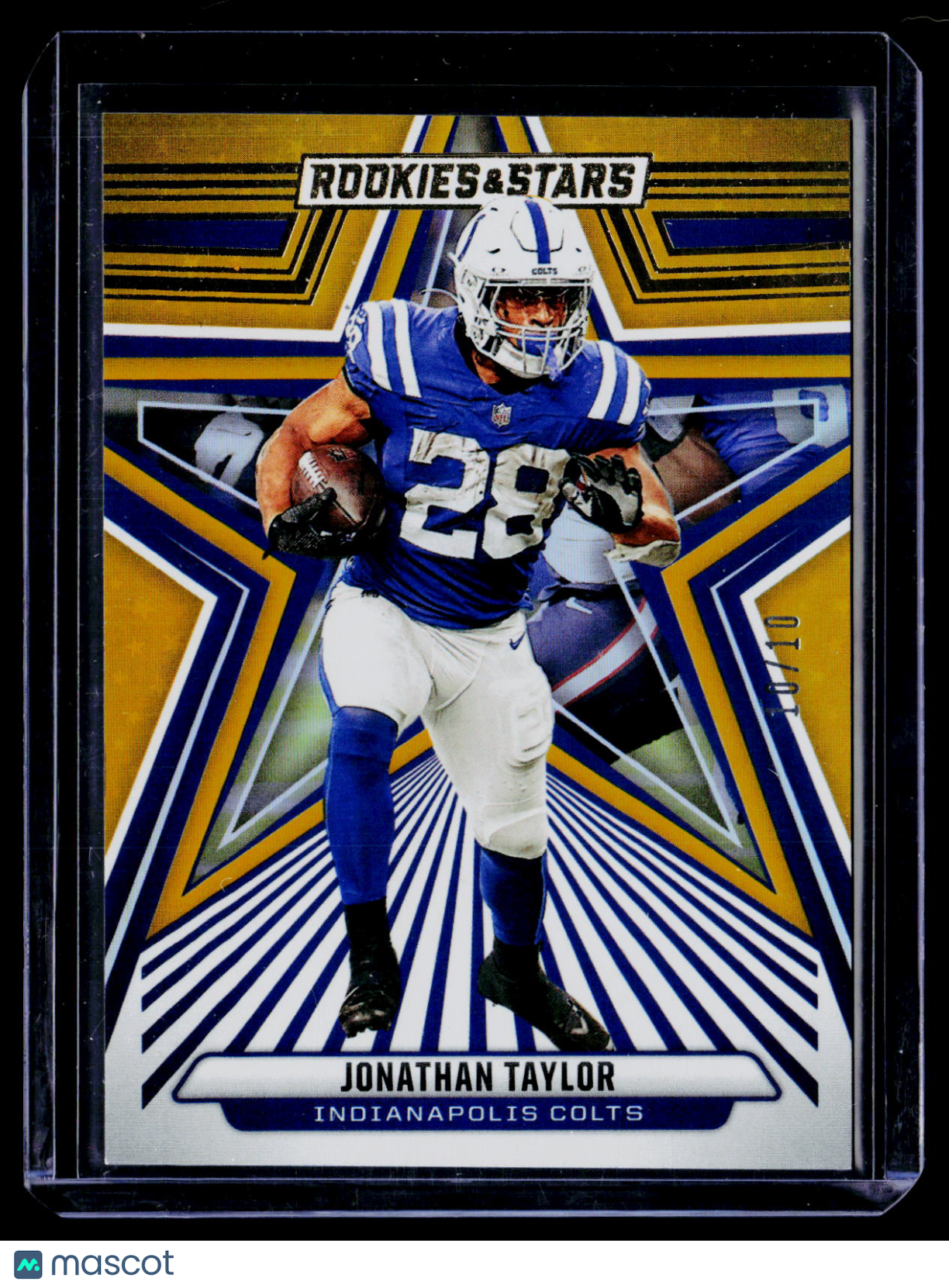 2024 Rookies & Stars Jonathan Taylor Gold 10/10