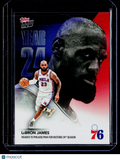 2026 Topps Now LeBron James Year 24 Philadelphia 76ers 053