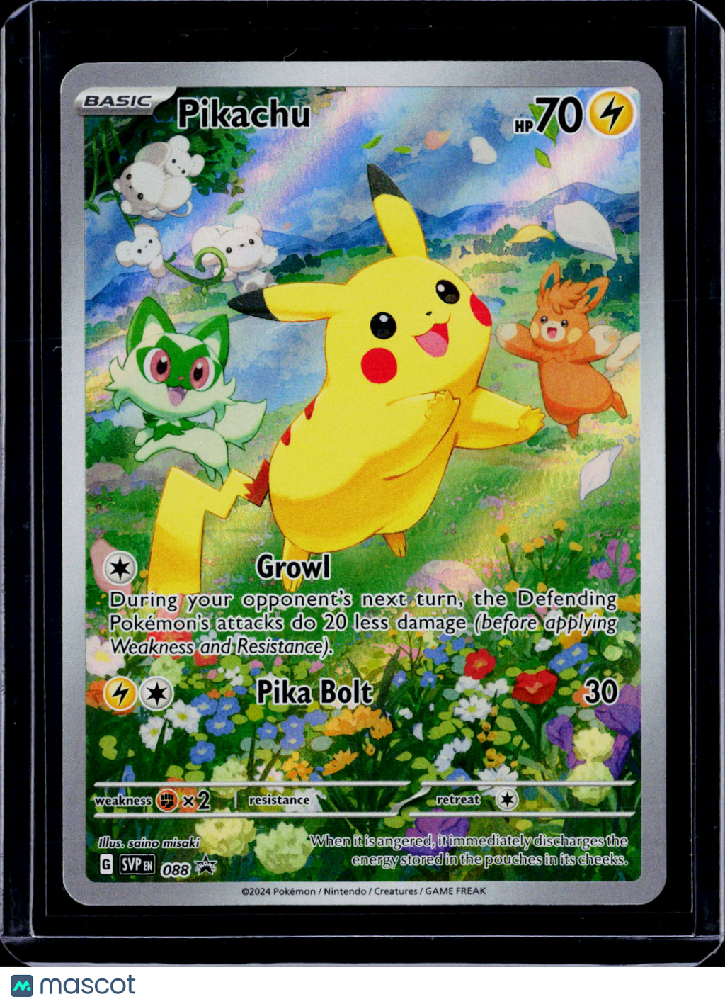 Pokemon Pikachu 088 Promo