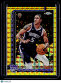 2025 Topps Chrome Update Nique Clifford Rookie Gold Geometric 34/50 RC