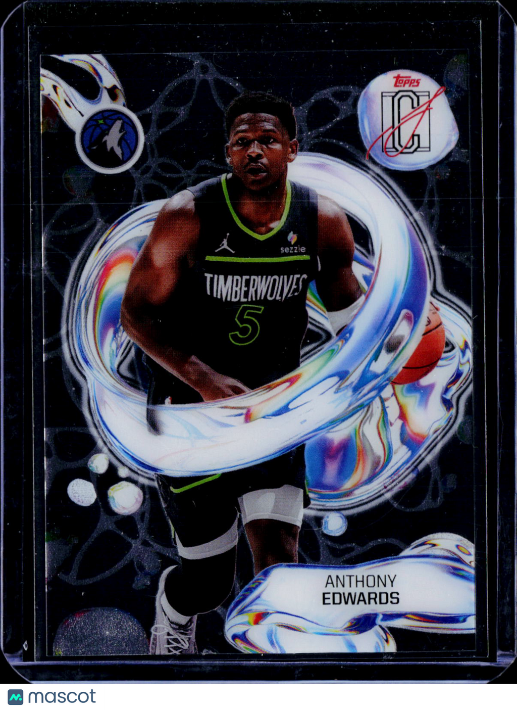 2025-26 Topps Signature Class Anthony Edwards Fluidity SSP