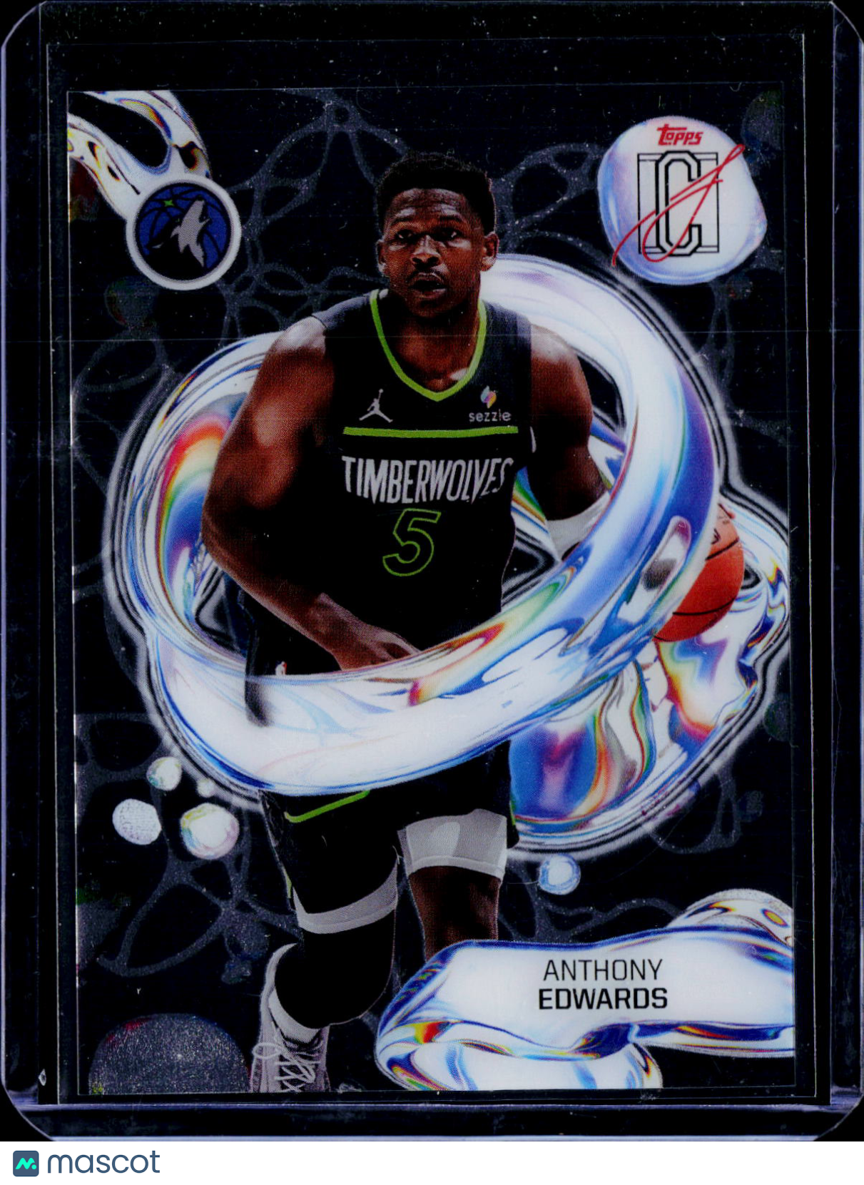 2025-26 Topps Signature Class Anthony Edwards Fluidity SSP