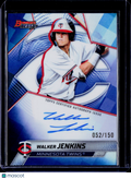 2025 Topps Bowmans Best Walker Jenkins Blue Refractor Prospect Auto 52/150