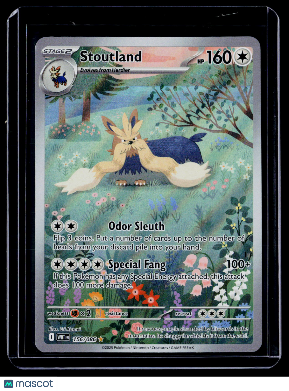 Pokemon Stoutland 156/086
