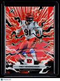 2025 Topps Resurgence Trey Hendrickson Orange Surge Auto 1/25